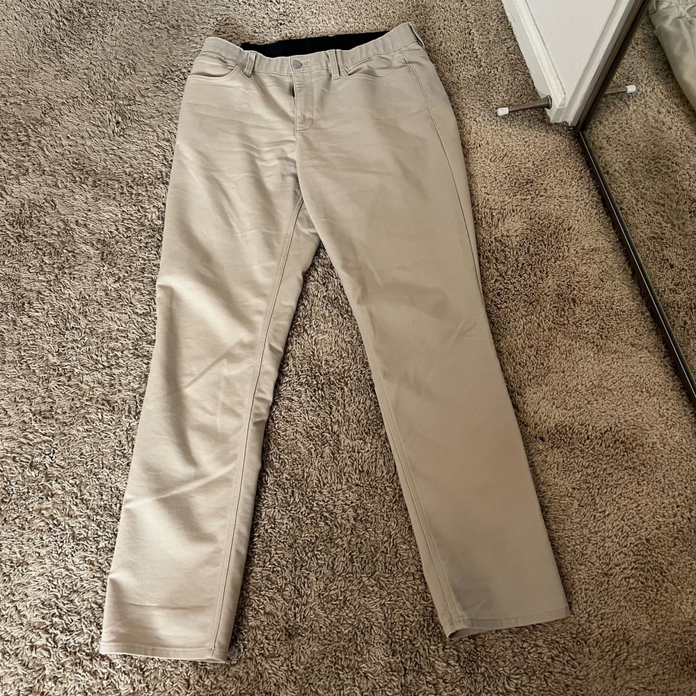 Calvin Klein 5 Pocket Pant 34’ 32 - Tan like new